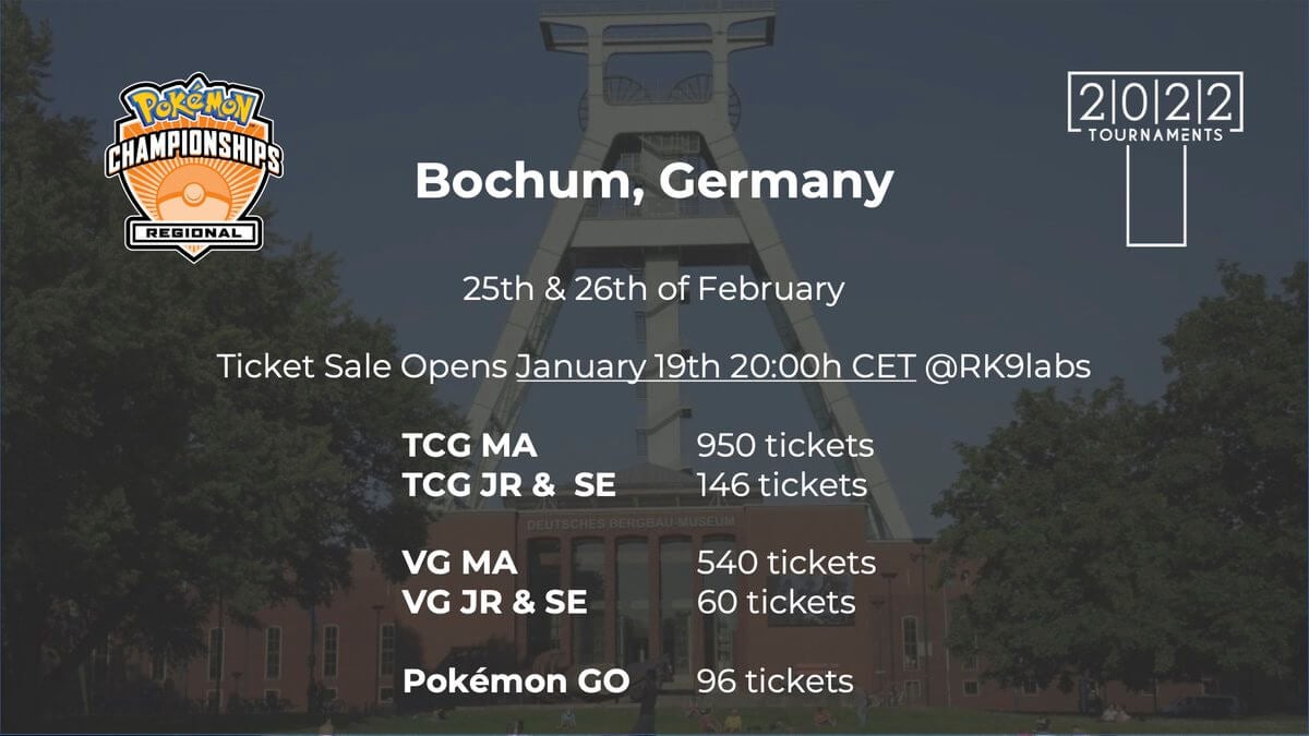Bochum 2023 Regional Championship Registration Info!