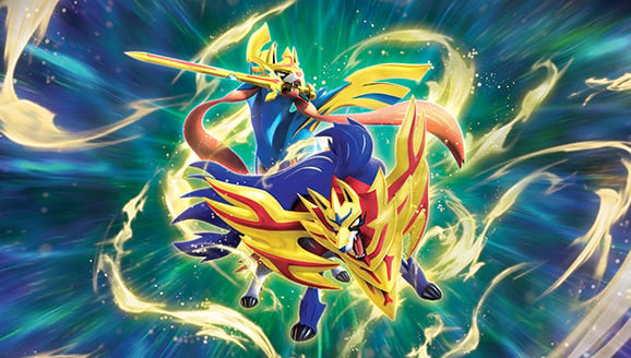 Zacian official artwork gallery