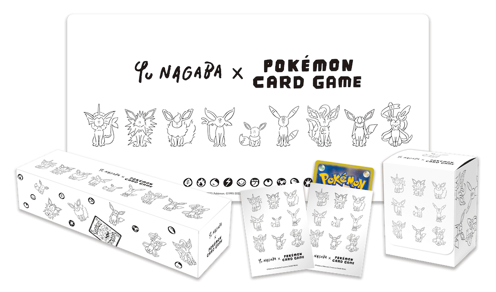 YU NAGABA x Pokemon Card Game Collaborative Products with Eevee