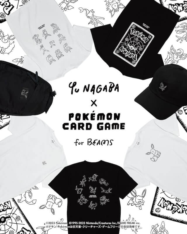 YU NAGABA x Pokemon Card Game Apparel Revealed! - PokemonCard